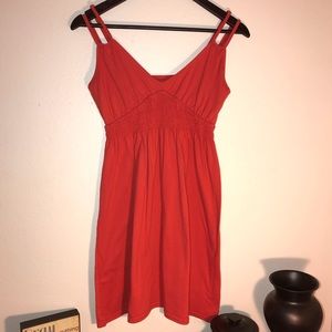 Red sundress
